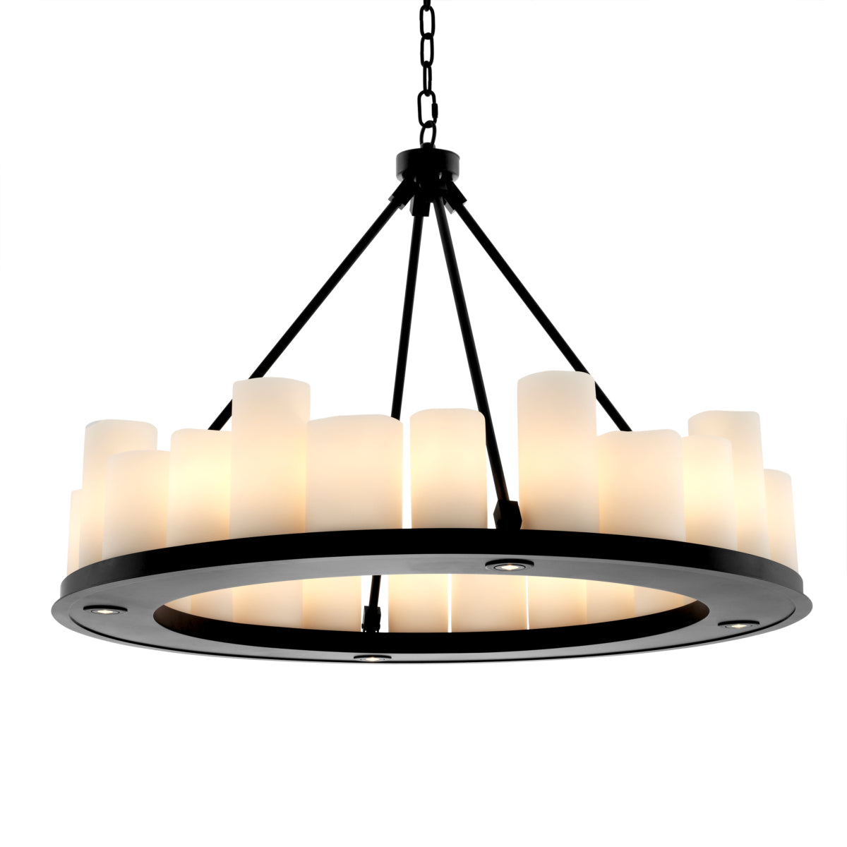 Eichholtz Lighting Round Chandelier Commodore ø 90 cm House of Isabella UK