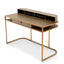 Eichholtz Living Desk Highland - Oak Veneer & Brushed Brass House of Isabella UK