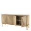 Eichholtz Living Dresser Highland Sideboard Oak Brass House of Isabella UK