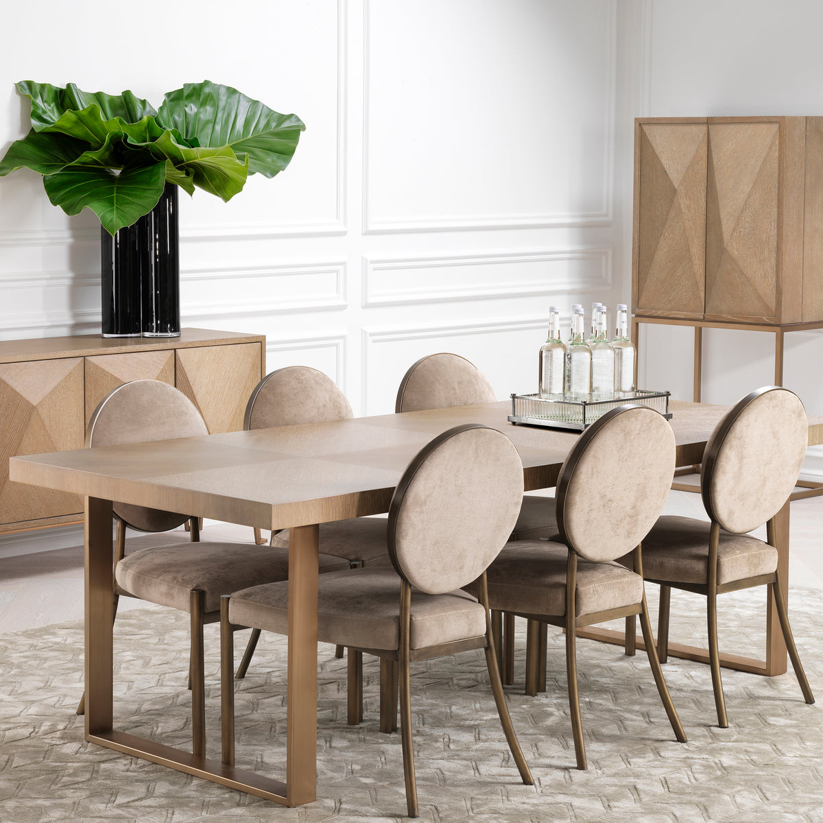 Eichholtz Dining Dining Table Remington - 230 cm House of Isabella UK