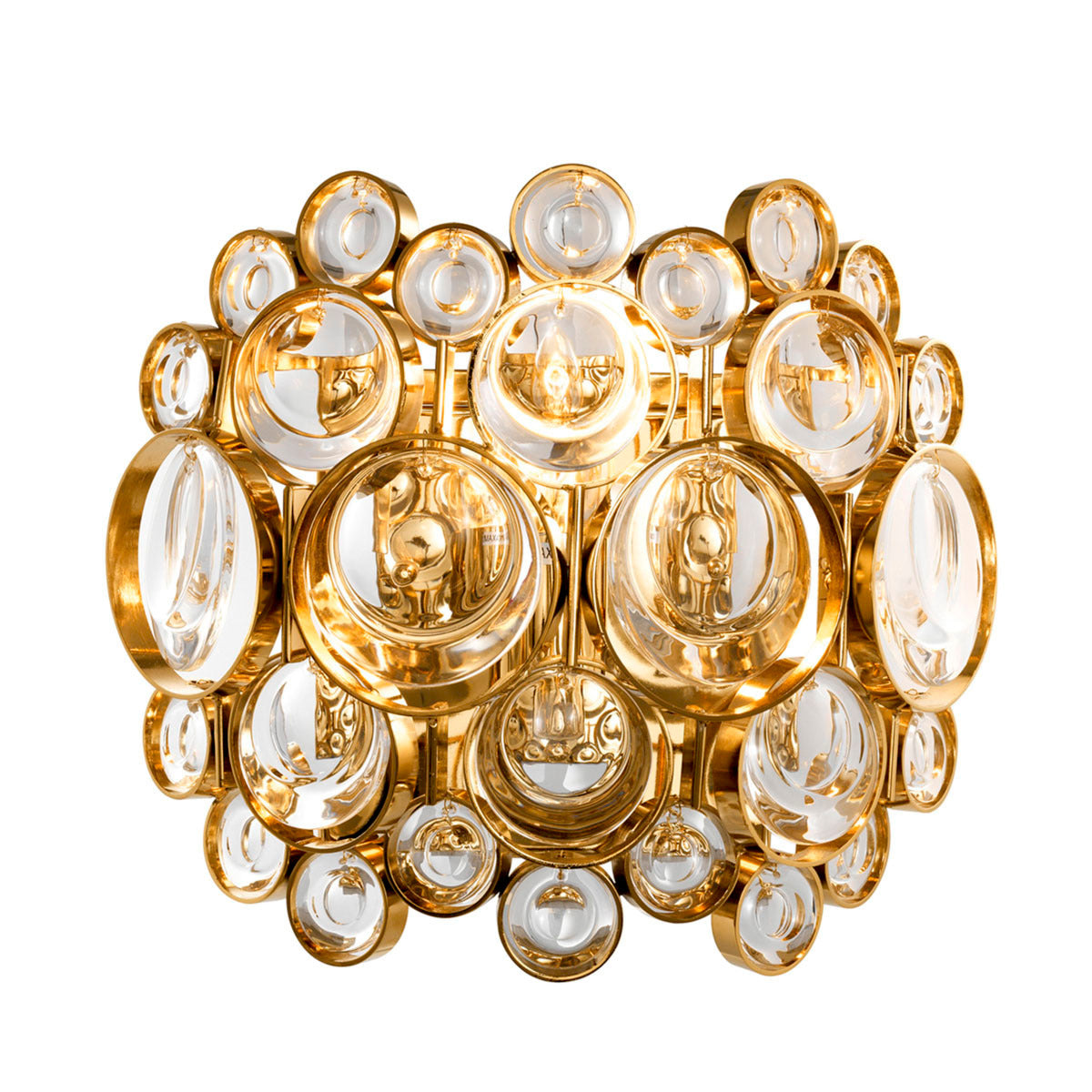 Eichholtz Lighting Wall Lamp Avant Gold Finish House of Isabella UK