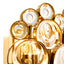 Eichholtz Lighting Wall Lamp Avant Gold Finish House of Isabella UK