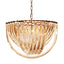 Eichholtz Lighting Chandelier Murano - Champagne Acrylic - 50cm House of Isabella UK