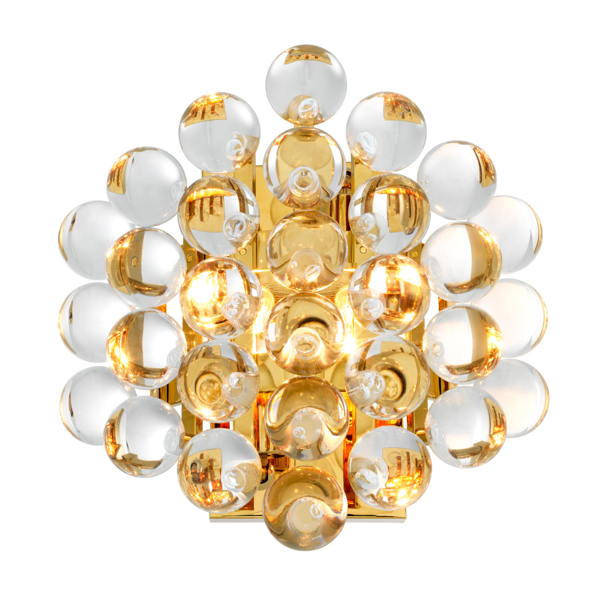 Eichholtz Lighting Wall Lamp Mylo Gold Finish House of Isabella UK