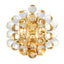 Eichholtz Lighting Wall Lamp Mylo Gold Finish House of Isabella UK
