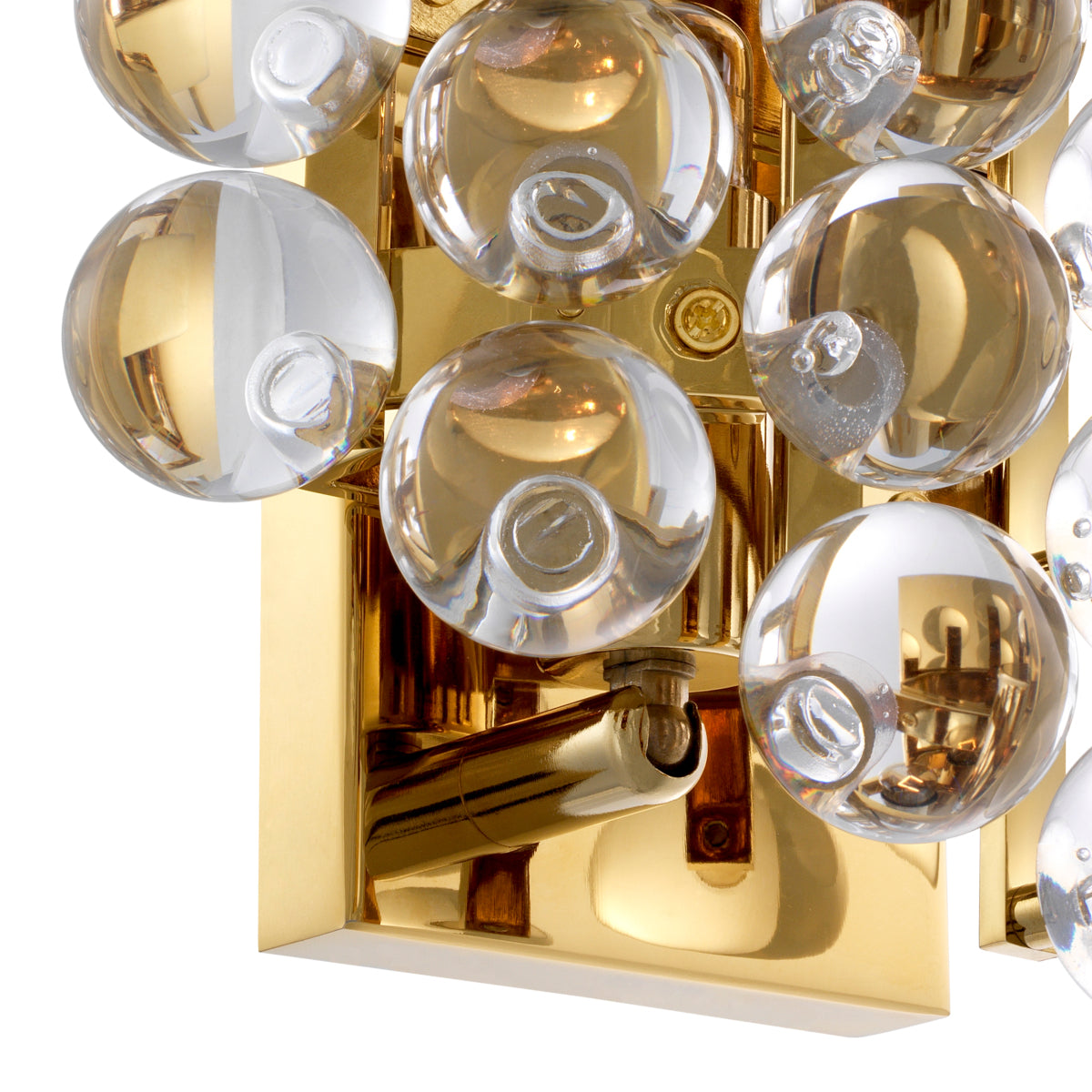 Eichholtz Lighting Wall Lamp Mylo Gold Finish House of Isabella UK