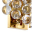 Eichholtz Lighting Wall Lamp Mylo Gold Finish House of Isabella UK