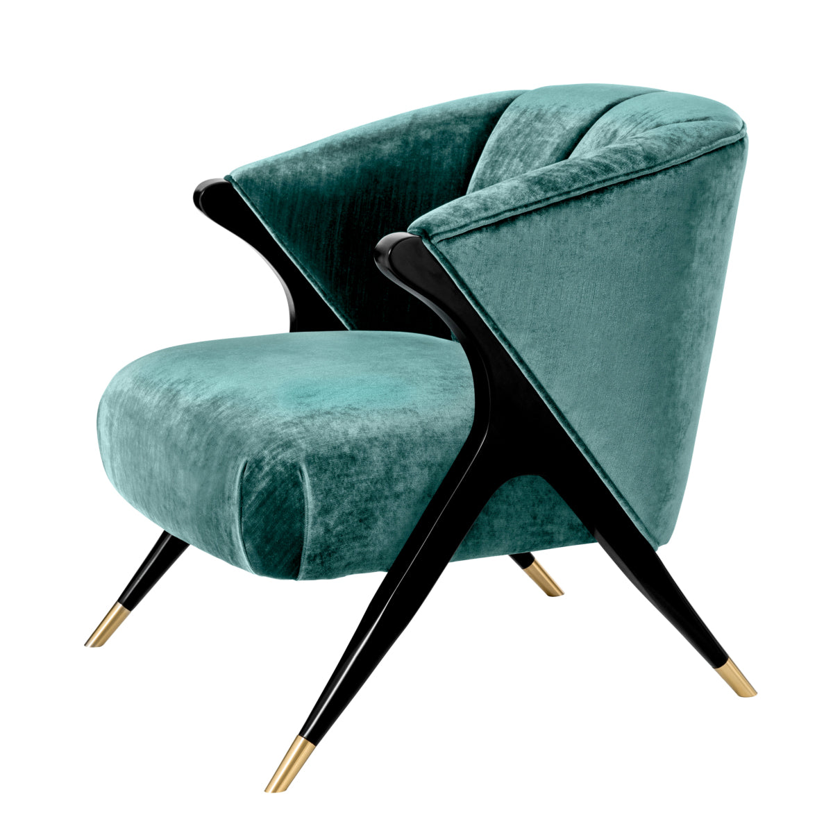 Eichholtz Living Chair Pavone - Aegean Green House of Isabella UK