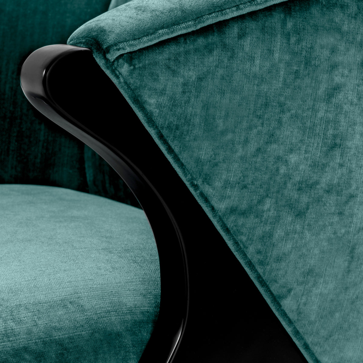Eichholtz Living Chair Pavone - Aegean Green House of Isabella UK