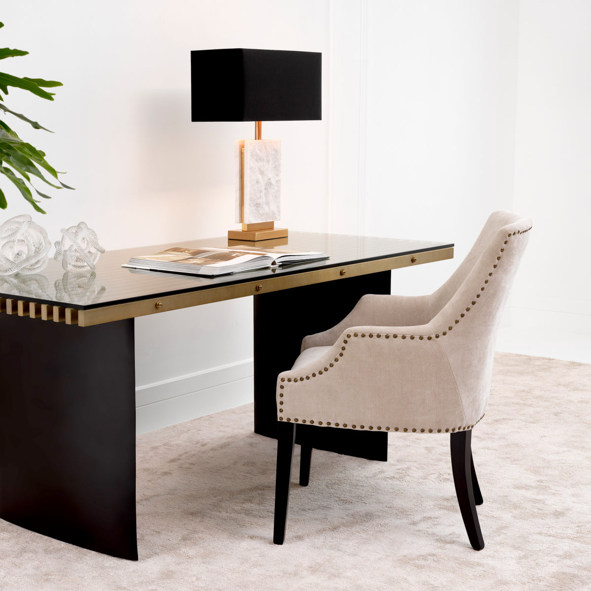 Eichholtz Dining Dining Chair Legacy - Clarck Sand House of Isabella UK