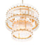 Eichholtz Lighting Chandelier Ruby S - Antique Brass House of Isabella UK