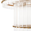 Eichholtz Lighting Chandelier Ruby L - Antique Brass House of Isabella UK
