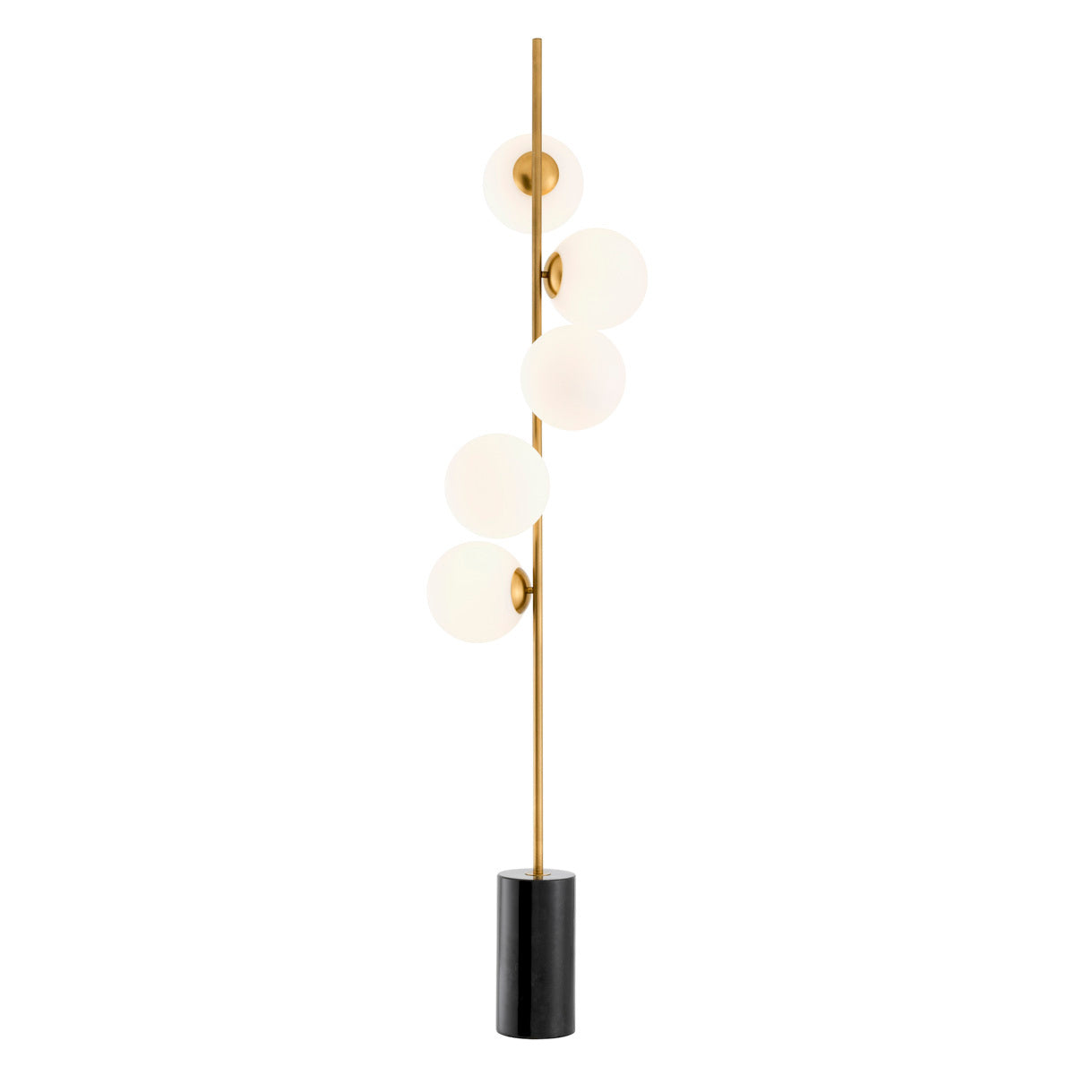 Eichholtz Lighting Floor Lamp Tempo Antique Brass Finish House of Isabella UK