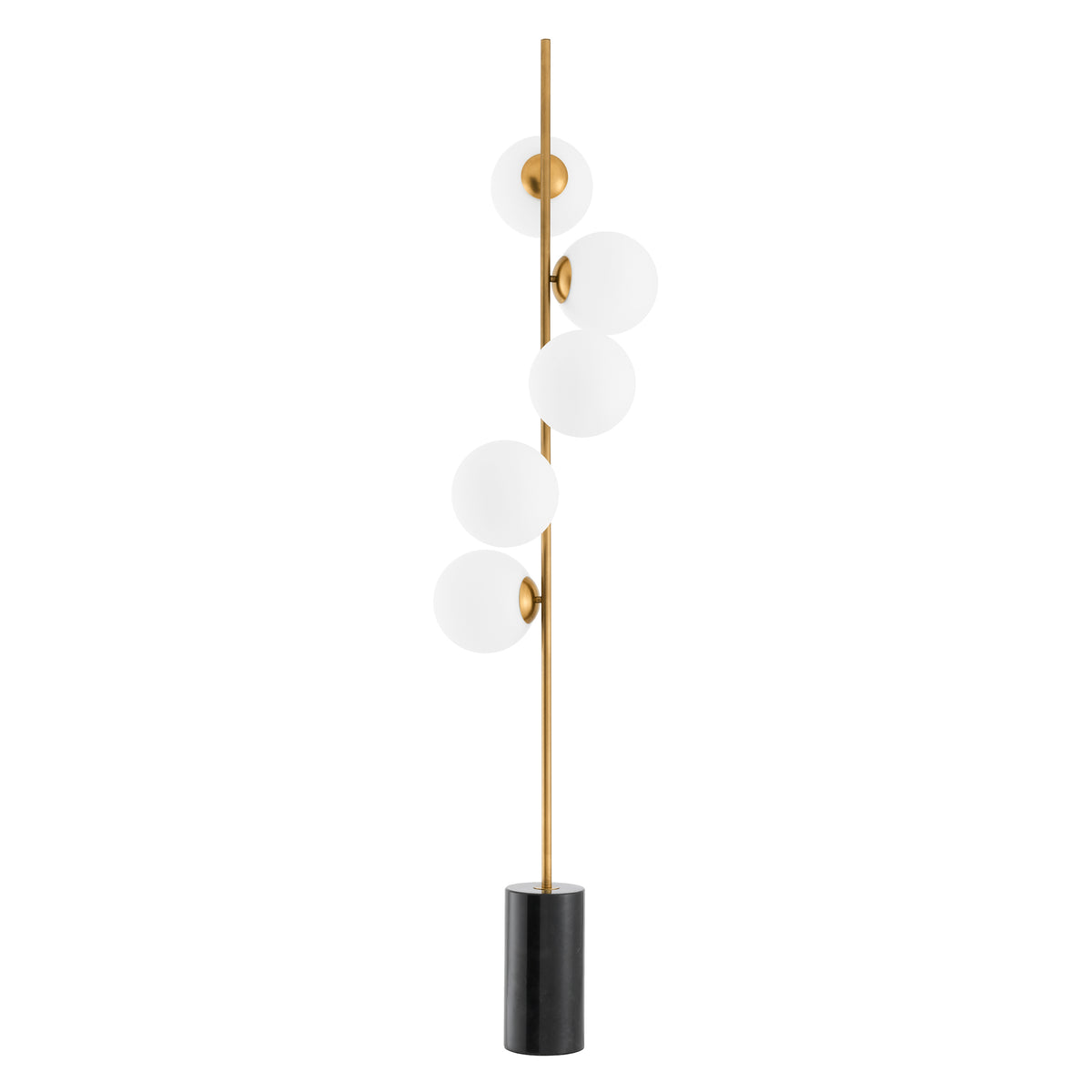 Eichholtz Lighting Floor Lamp Tempo Antique Brass Finish House of Isabella UK