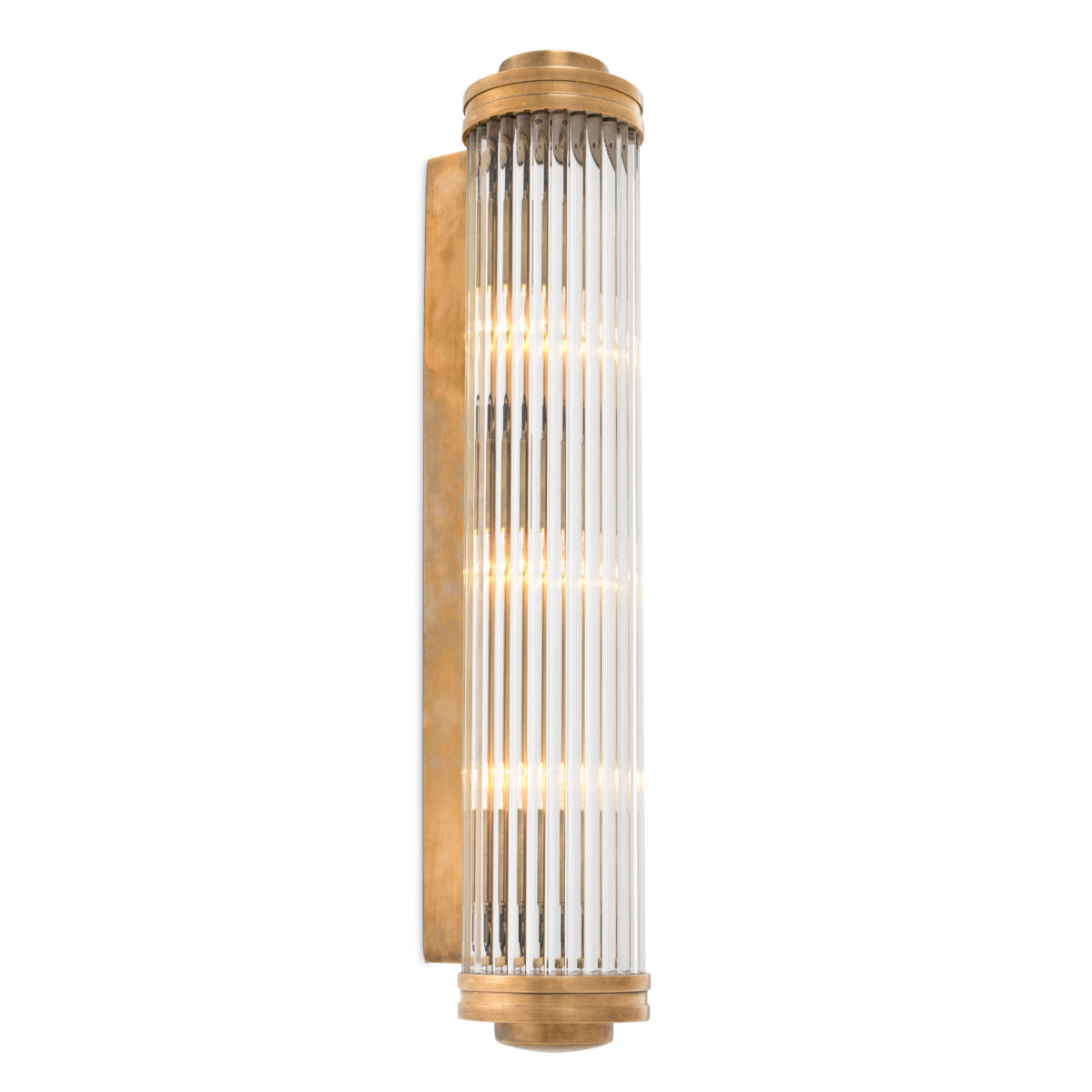 Eichholtz Lighting Wall Lamp Gascogne XL - Vintage Brass Finish House of Isabella UK