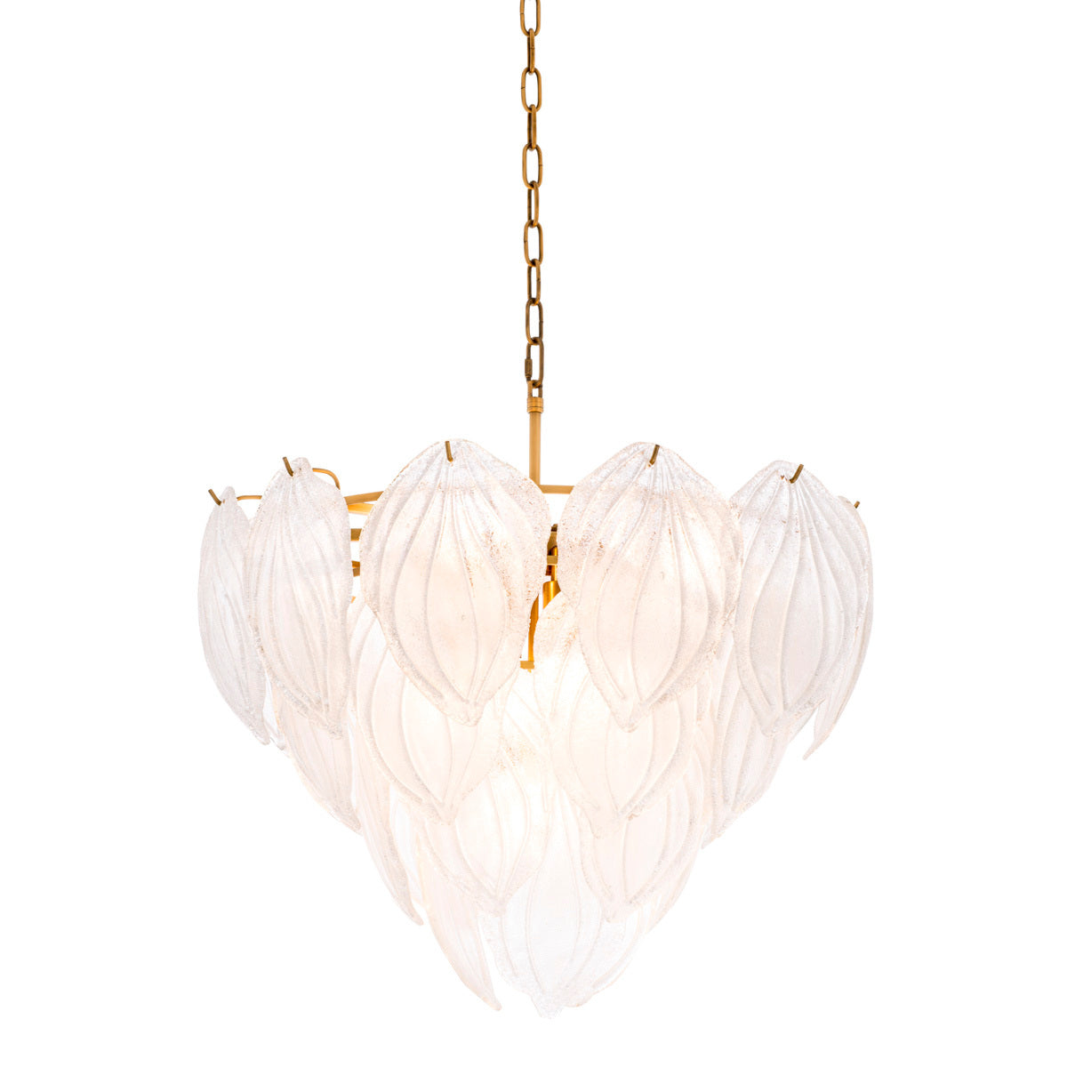 Eichholtz Lighting Chandelier Novida - Antique Brass finish House of Isabella UK