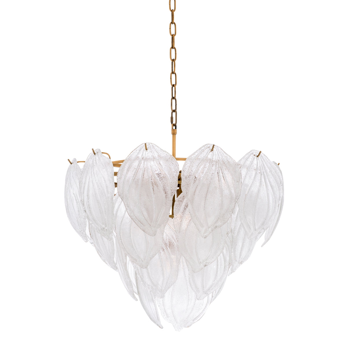 Eichholtz Lighting Chandelier Novida - Antique Brass finish House of Isabella UK