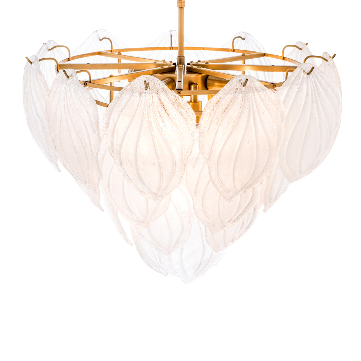 Eichholtz Lighting Chandelier Novida - Antique Brass finish House of Isabella UK