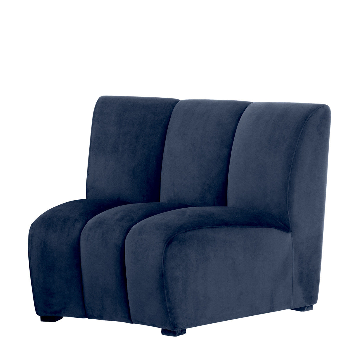 Eichholtz Living Modular Sofa Lando - Savona Midnight Blue Velvet House of Isabella UK