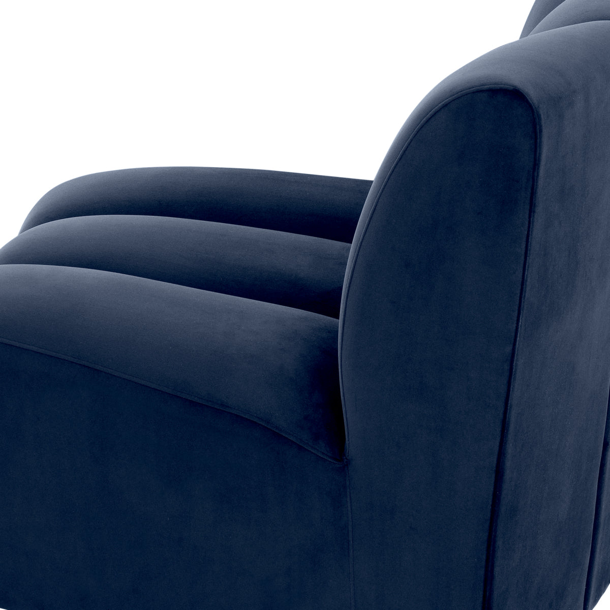 Eichholtz Living Modular Sofa Lando - Savona Midnight Blue Velvet House of Isabella UK