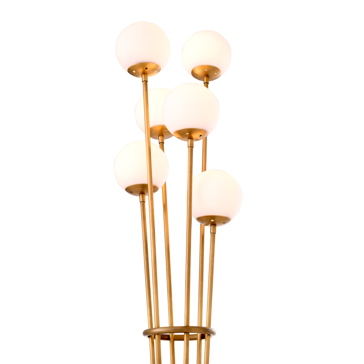 Eichholtz Lighting Floor Lamp Tortora - Antique Brass Finish House of Isabella UK