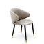 Eichholtz Dining Dining Chair Volante Beige Velvet House of Isabella UK