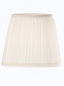 White Pleat Candle Shade
