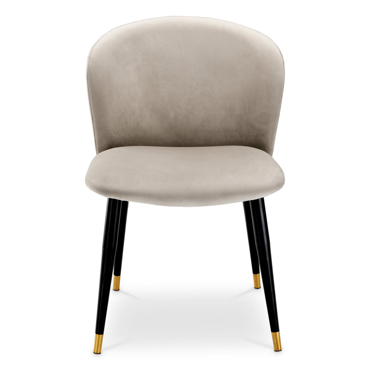 Eichholtz Dining Dining Chair Volante Beige Velvet | OUTLET House of Isabella UK