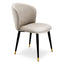 Eichholtz Dining Dining Chair Volante Beige Velvet | OUTLET House of Isabella UK