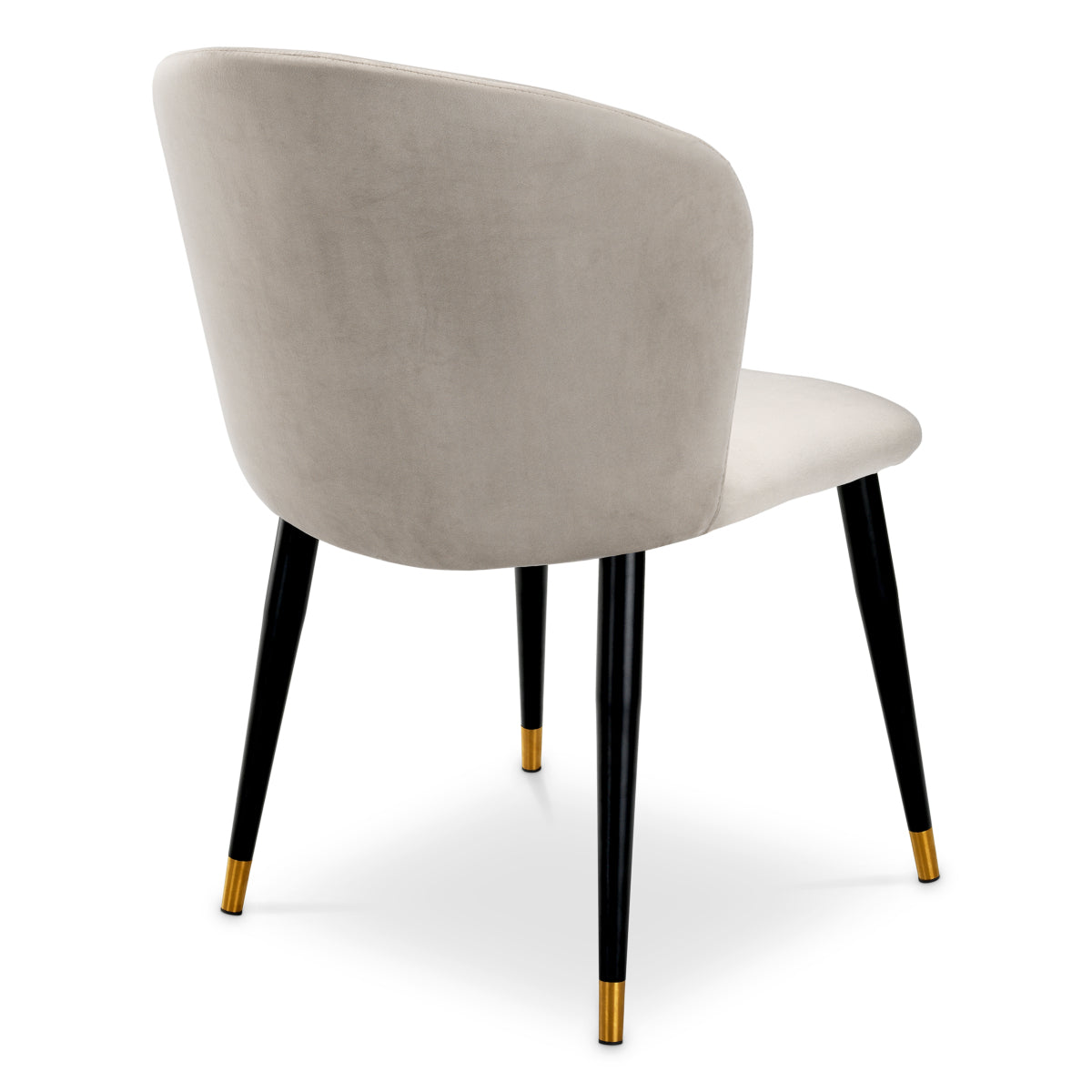 Eichholtz Dining Dining Chair Volante Beige Velvet | OUTLET House of Isabella UK