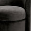 Eichholtz Living STOOL ARCADIA - ROCHE DARK GREY VELVET House of Isabella UK