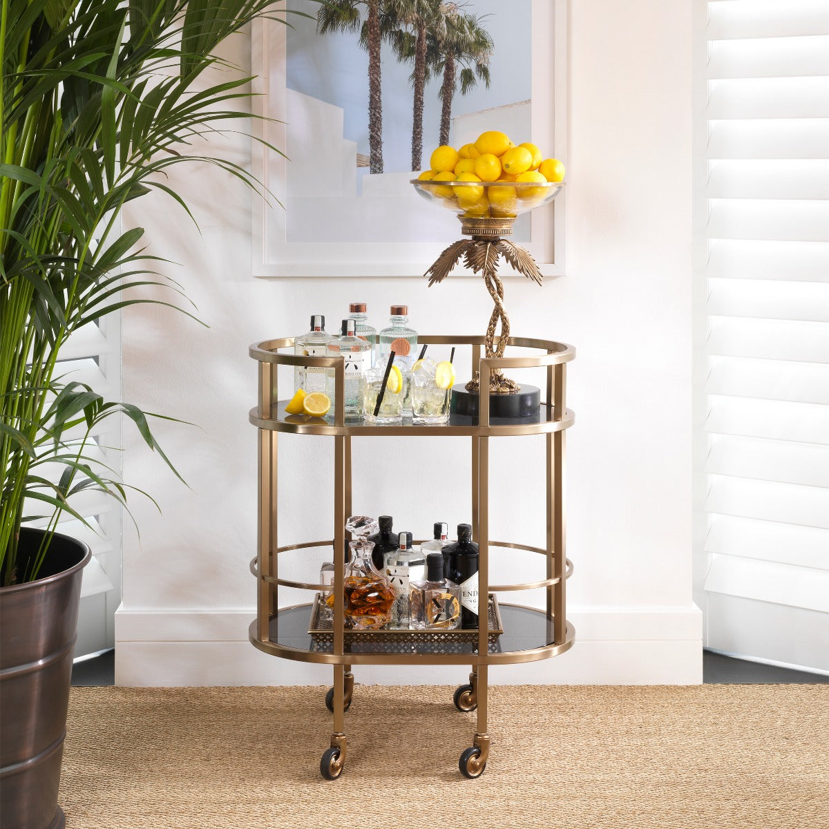 Eichholtz Dining Trolley Townhouse House of Isabella UK