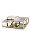 Eichholtz Coffee Table Callum - Brushed Brass Finish House of Isabella UK