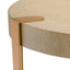Eichholtz Living Coffee Table Oxnard - Washed Oak Veneer & Brushed Brass House of Isabella UK
