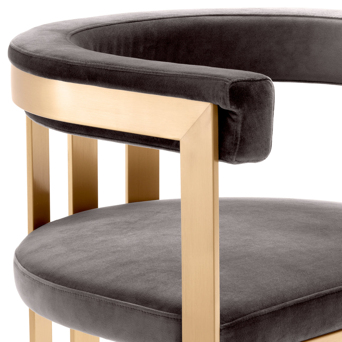 Eichholtz Dining Dining Chair Clubhouse Brass House of Isabella UK