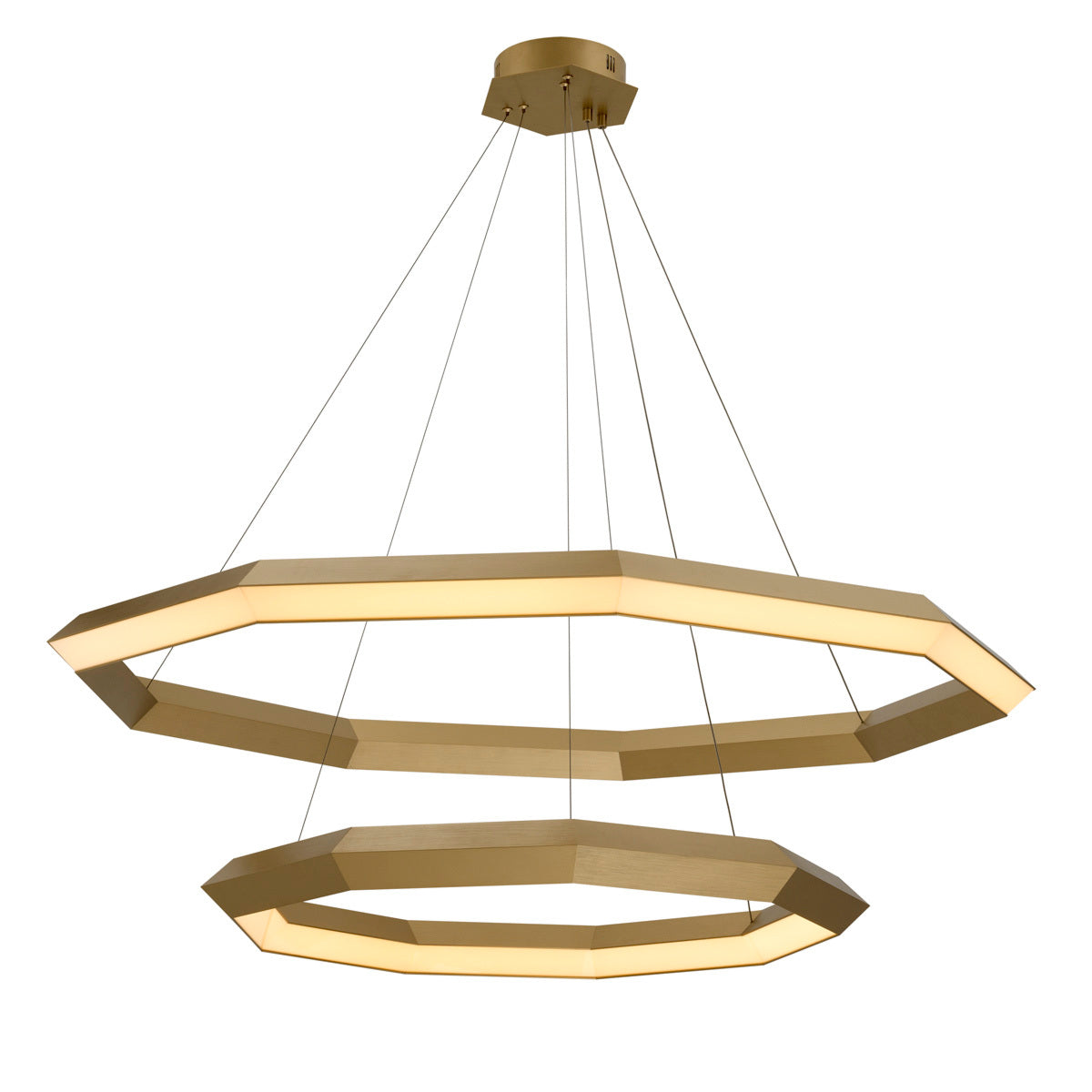 Eichholtz Lighting Helvetia LED Polygon Chanderlier House of Isabella UK