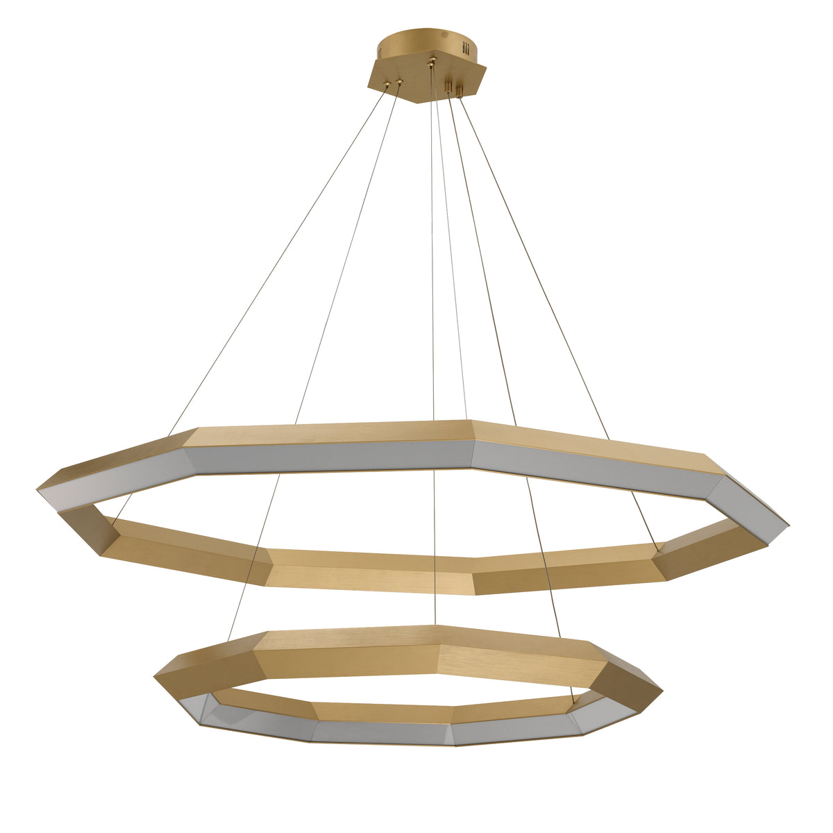 Eichholtz Lighting Helvetia LED Polygon Chanderlier House of Isabella UK