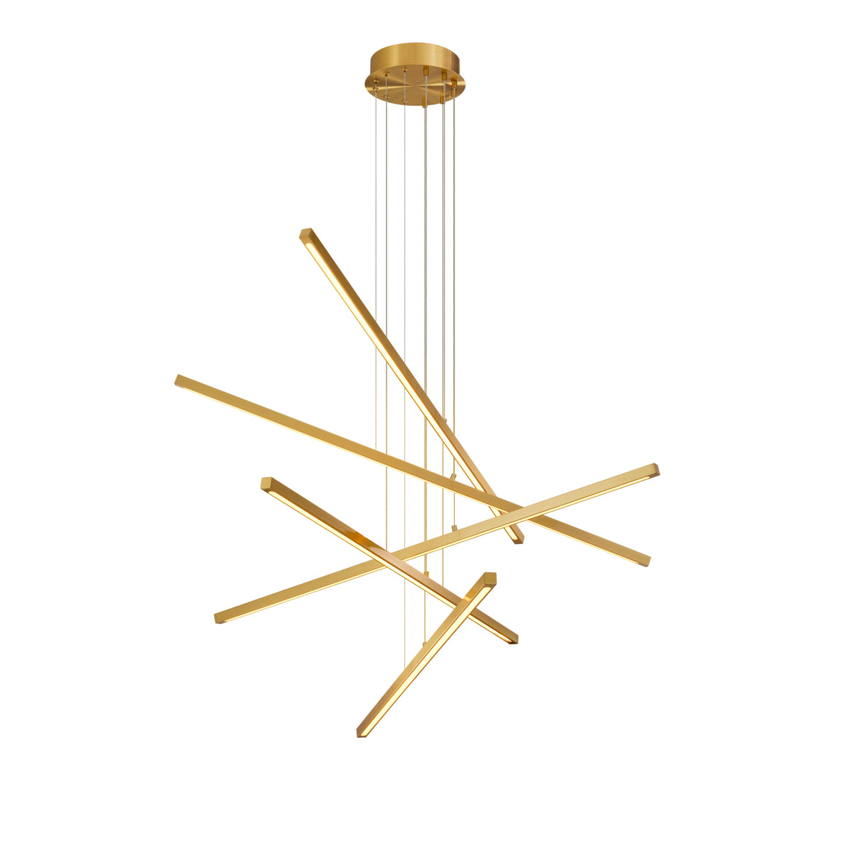 Eichholtz Living Chandelier Kimpton - Antique Brass Finish House of Isabella UK