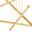 Eichholtz Living Chandelier Kimpton - Antique Brass Finish House of Isabella UK