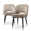 Eichholtz Dining Dining Chair Cliff set of 2 Savona greige velvet House of Isabella UK