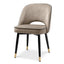 Eichholtz Dining Dining Chair Cliff set of 2 Savona greige velvet House of Isabella UK