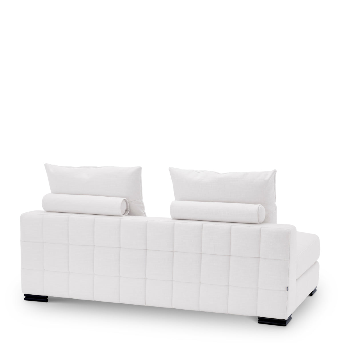 Eichholtz Living Sofa Clifford 2-Seater - Avalon White with Black Feet House of Isabella UK
