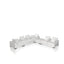 Eichholtz Living Sofa Clifford 2-Seater - Avalon White with Black Feet House of Isabella UK