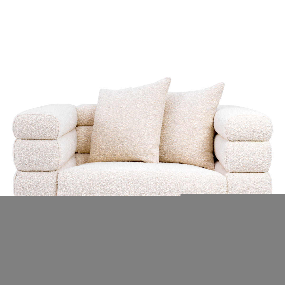 Eichholtz Living Chair York - BouclÃ© cream House of Isabella UK