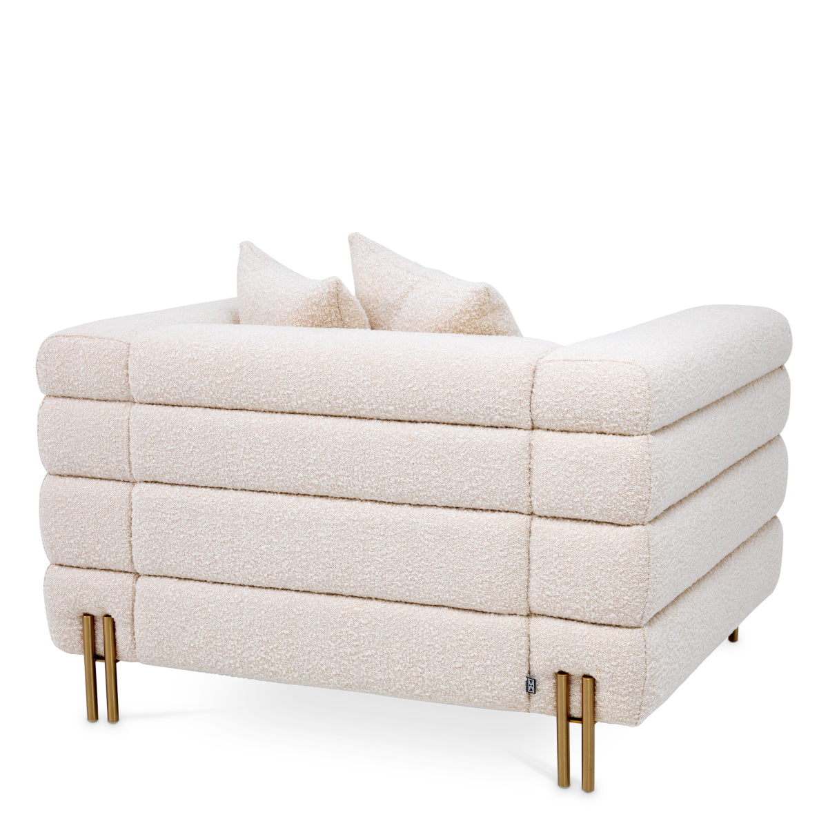 Eichholtz Living Chair York - BouclÃ© cream House of Isabella UK