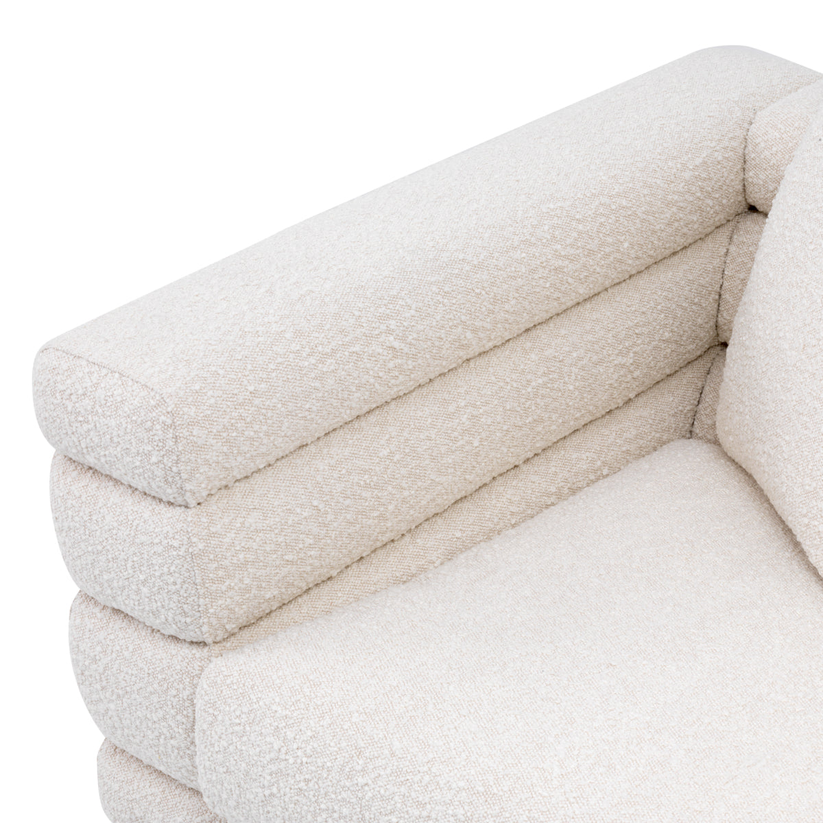 Eichholtz Living Chair York - BouclÃ© cream House of Isabella UK