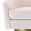 Eichholtz Living Swivel Chair Catene - Boucle Cream House of Isabella UK
