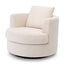 Eichholtz Living Swivel Chair Felix Boucle Cream House of Isabella UK