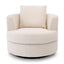 Eichholtz Living Swivel Chair Felix Boucle Cream House of Isabella UK