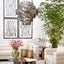 Eichholtz Lighting Chandelier Amazone L - Nickel Finish with Smoke Glass House of Isabella UK
